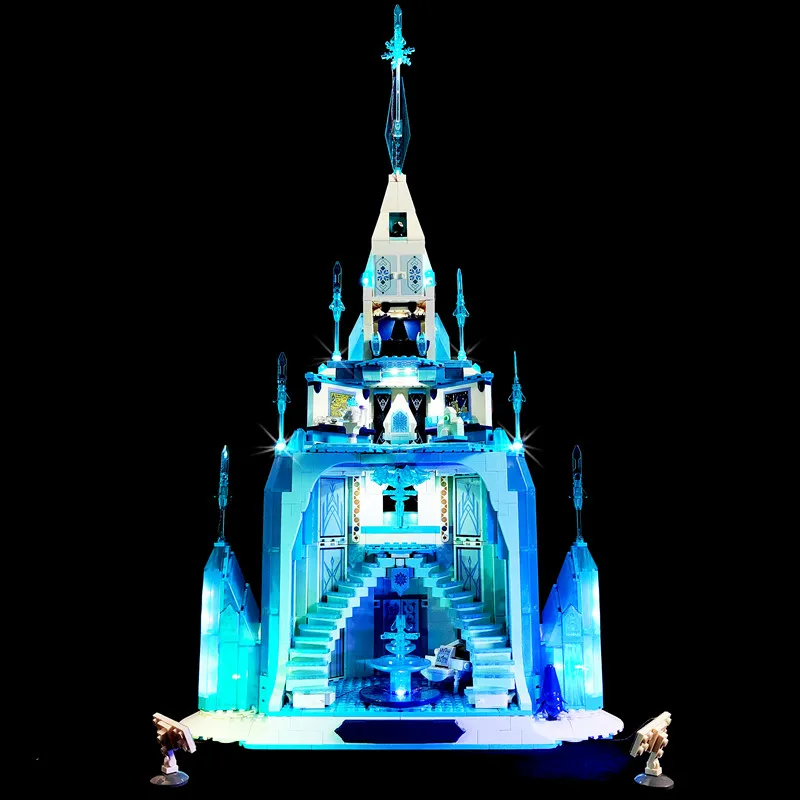 DIY LED Lighting Kit For Ice Castle Model 43197 Creative Building Blocks Accessory Light Set (Without Bricks Model)