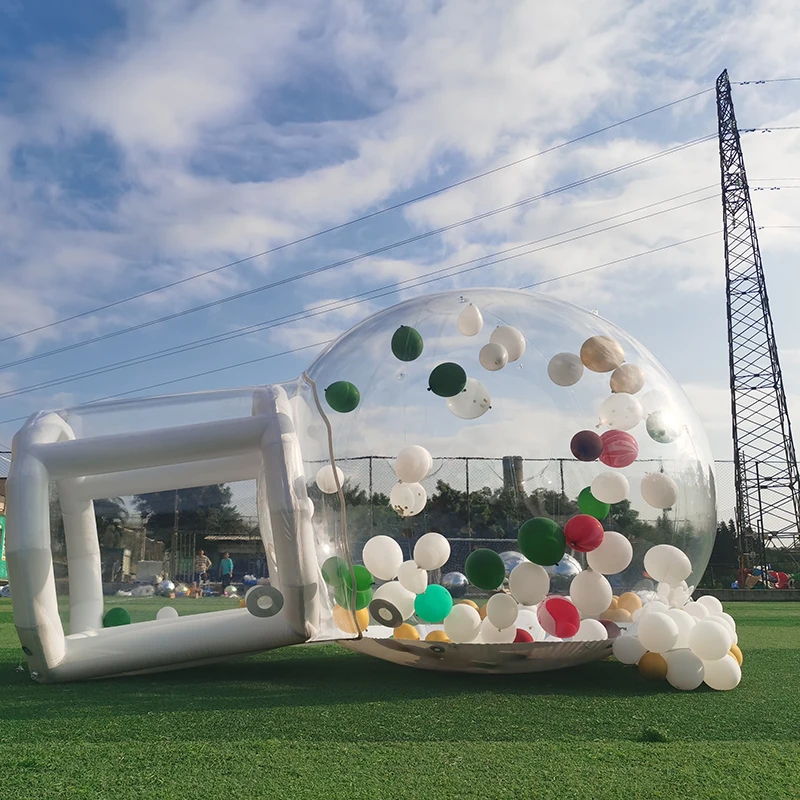 3M Commercial Bubble House Inflatable For Kids Outdoor Toys Halloween Outdoor Decorations Party White Bubble Tent Balloon House