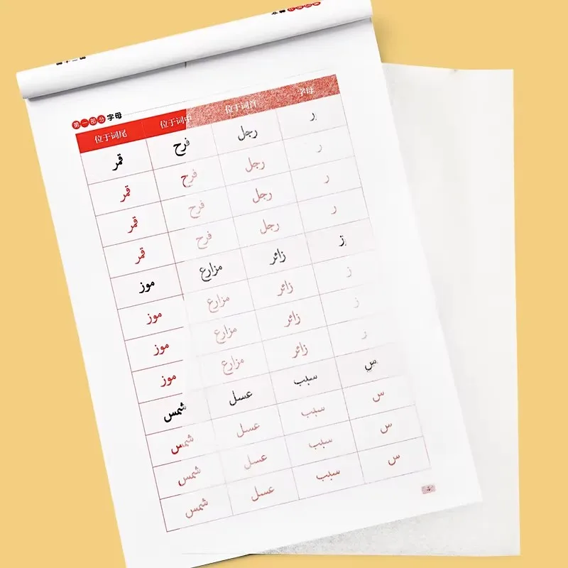 Arabic Calligraphy Tracing Book - Daily Little Practice Handwriting Copybook Perfect Gift for Arabic Study Lovers