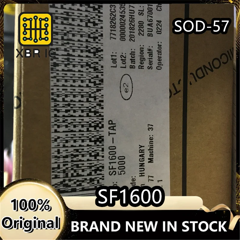 (20/50 pieces) SF1600 SF1600-TAP Glass Passivated Fast Recovery Diode SOD-57 Brand New Original Stock Genuine Product