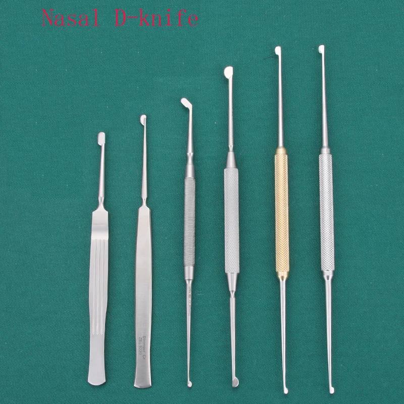 D-type Knife, Integral Cutting Knife with D-nose, Single Head and Double Head Surgical Knife, Nasal Septum Nasal Device