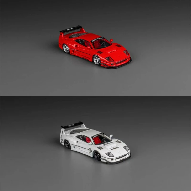 

**Pre-Order** Top Art 1:64 LBWK F40 Red / White Limited699 Diecast Model Car