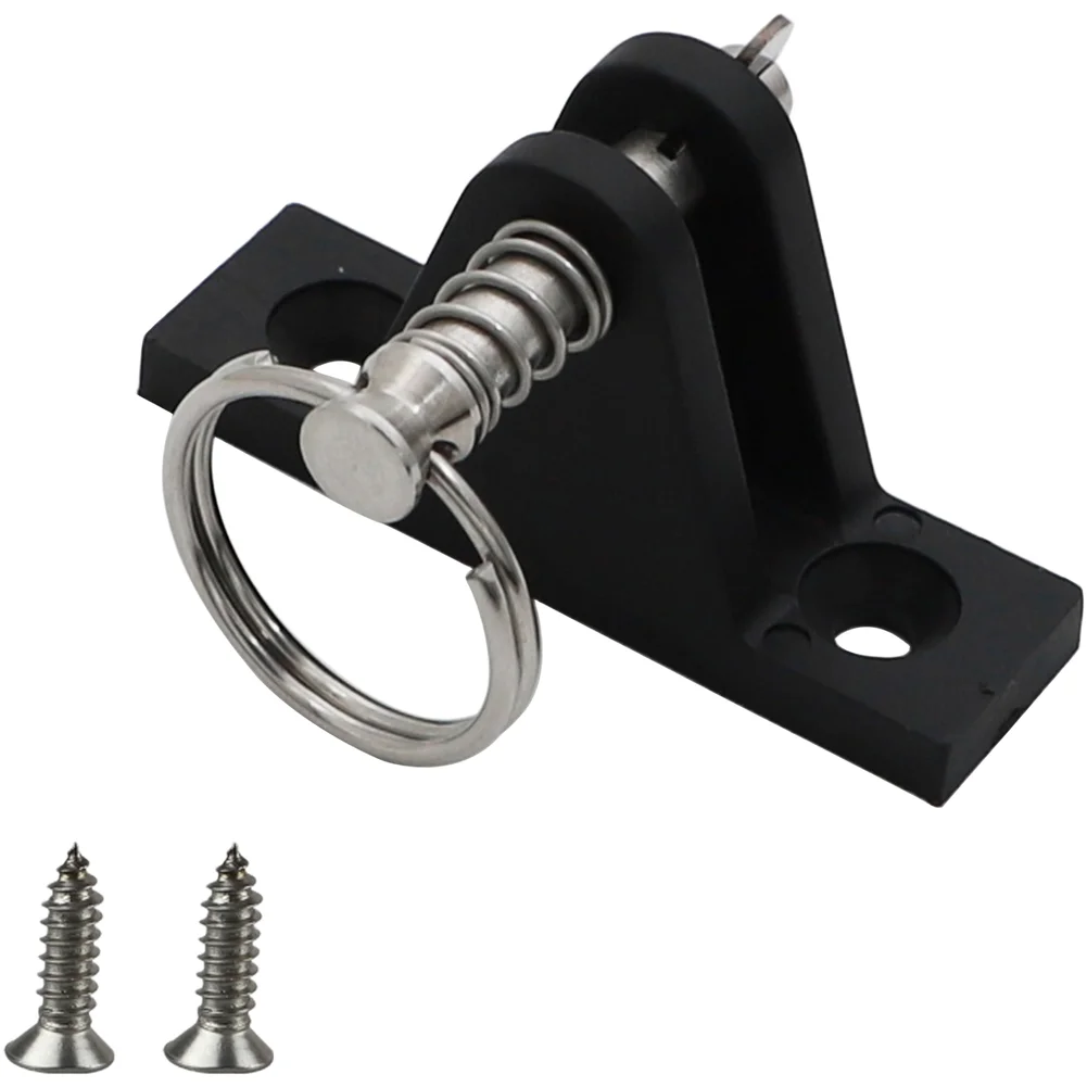 For Boat Yacht RV Sunshade Mounting Bracket Nylon with Ring Pin Quick Install Removable Marine Environment Ready