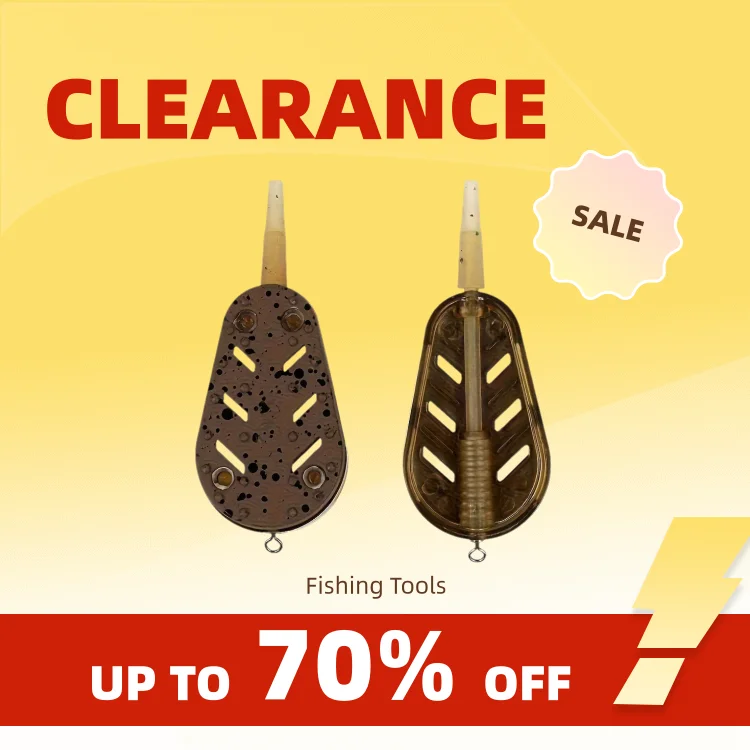 Clearance_3-teiliges Schnellspann-Zuführungsset zum Karpfenangeln – 20G/30G/40G/50G Köderkäfig mit Explosionshaken, einfacher Köderhalter für A