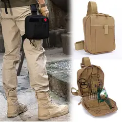 Tactical Drop Leg Bag Outdoor Sports Molle Waist Belt Medical Pack Camping Hiking Climbing Men Motorcycle Cycling Thigh Pack