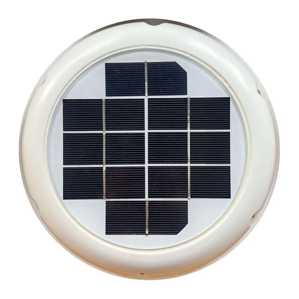 2,5 Вт солнечный вентилятор, впускной и вытяжной вентилятор для каравана, автофургона с переключателем литиевой батареи