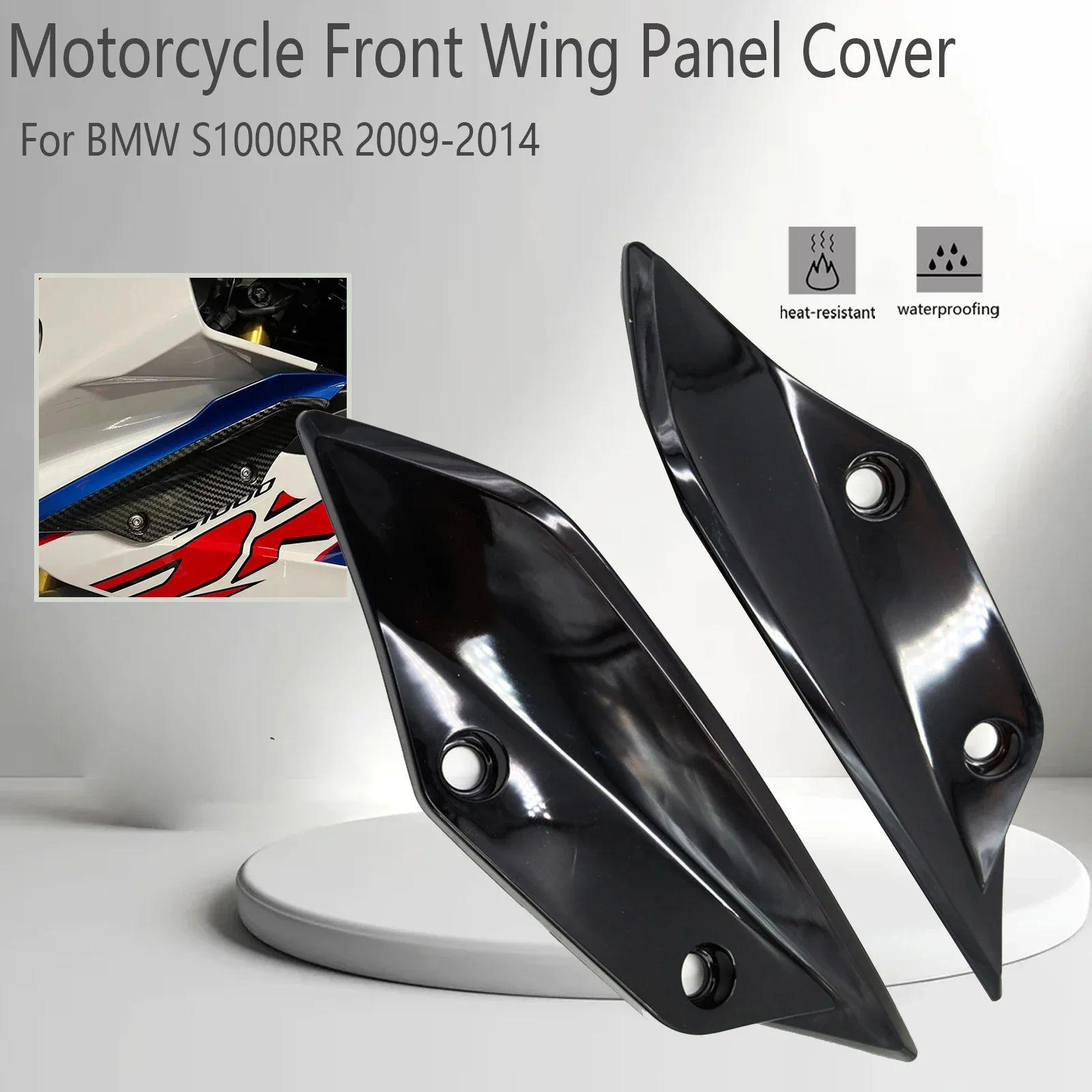 

For BMW S 1000 RR S1000RR s1000rr 2009-2014 Motorcycle Front Wing Panel Cover Aerodynamic Winglets Fairing Accessories