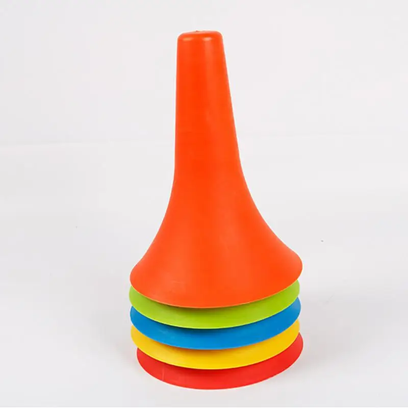 Cubo de cuerno de obstáculo para control de pelota de baloncesto, cubo con logotipo, equipo para niños, cubo de cono de helado, equipo auxiliar de entrenamiento