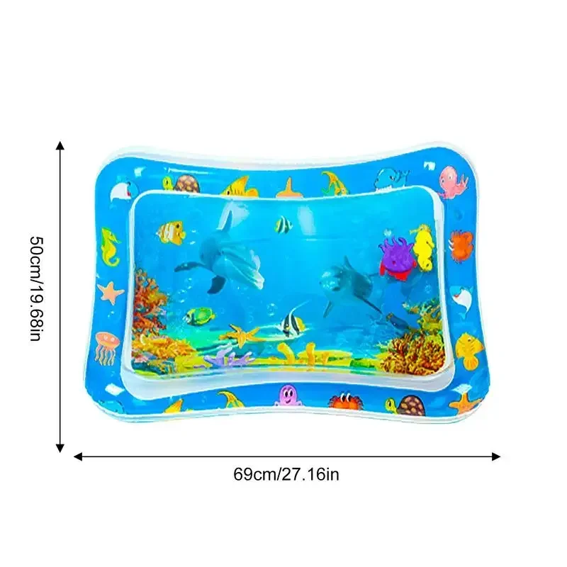 Pet Water Sensory Mat Filled with Scratch Resistant Pad Toy Summer Doghouse Cat House Ocean Flap Pad Thickened Scratch Resistant image 6