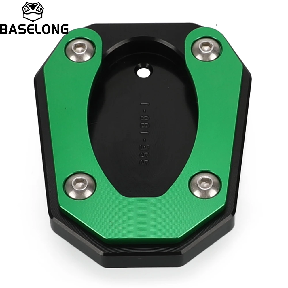 For Kawasaki Ninja 125/250/400/500/7 Hybrid/ZX4R/ZX4RR/ZX25R 2019-2026 Motorcycle Side Stand Enlarger Kickstand Enlarger Plate