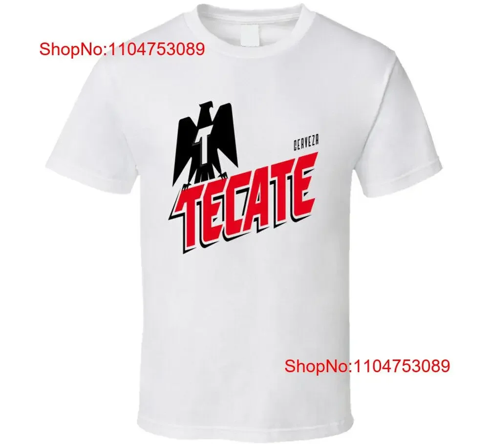 Tecate Cerveza cerveza bebida Alcohol camiseta vintage lavado transpirable ropa de diseñador Top para uso diario estirado versátil