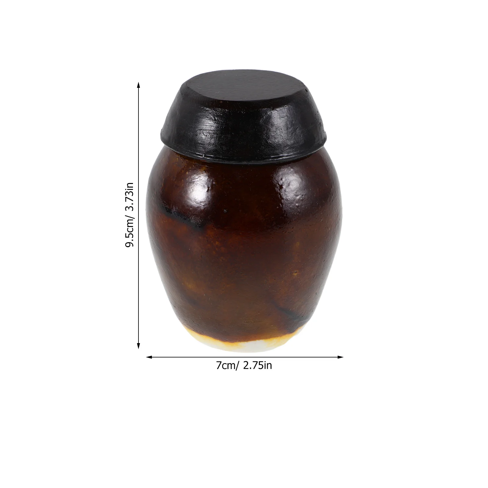 Mini pot décoratif coréen, pot de fermentation traditionnel, accessoires de cuisine pour maison de poupée, petite poterie pour Mini scènes