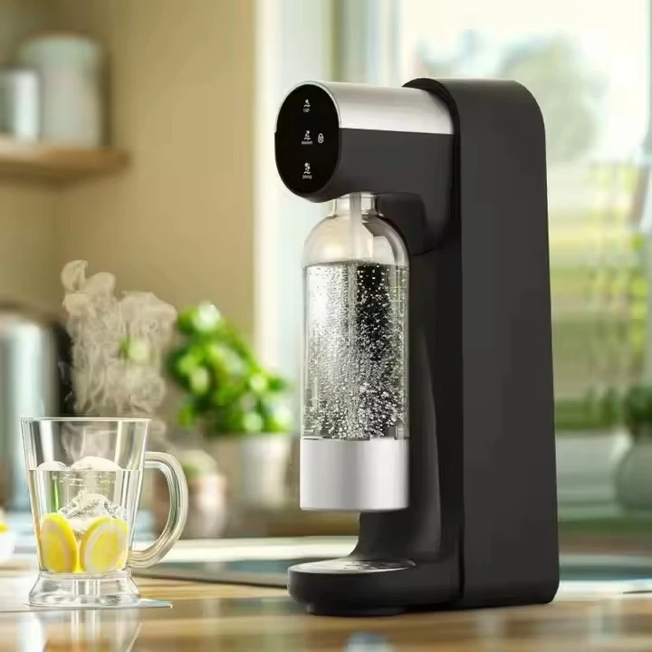 

Новая автоматическая кнопка с сенсорным экраном, электрическая машина для производства газировки для машины для пузырьковой воды