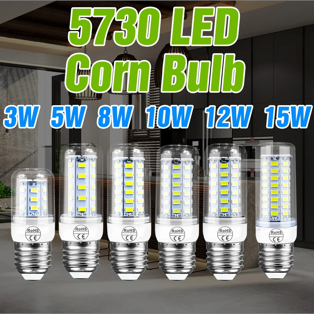 15W Led Corn Lamp E…
