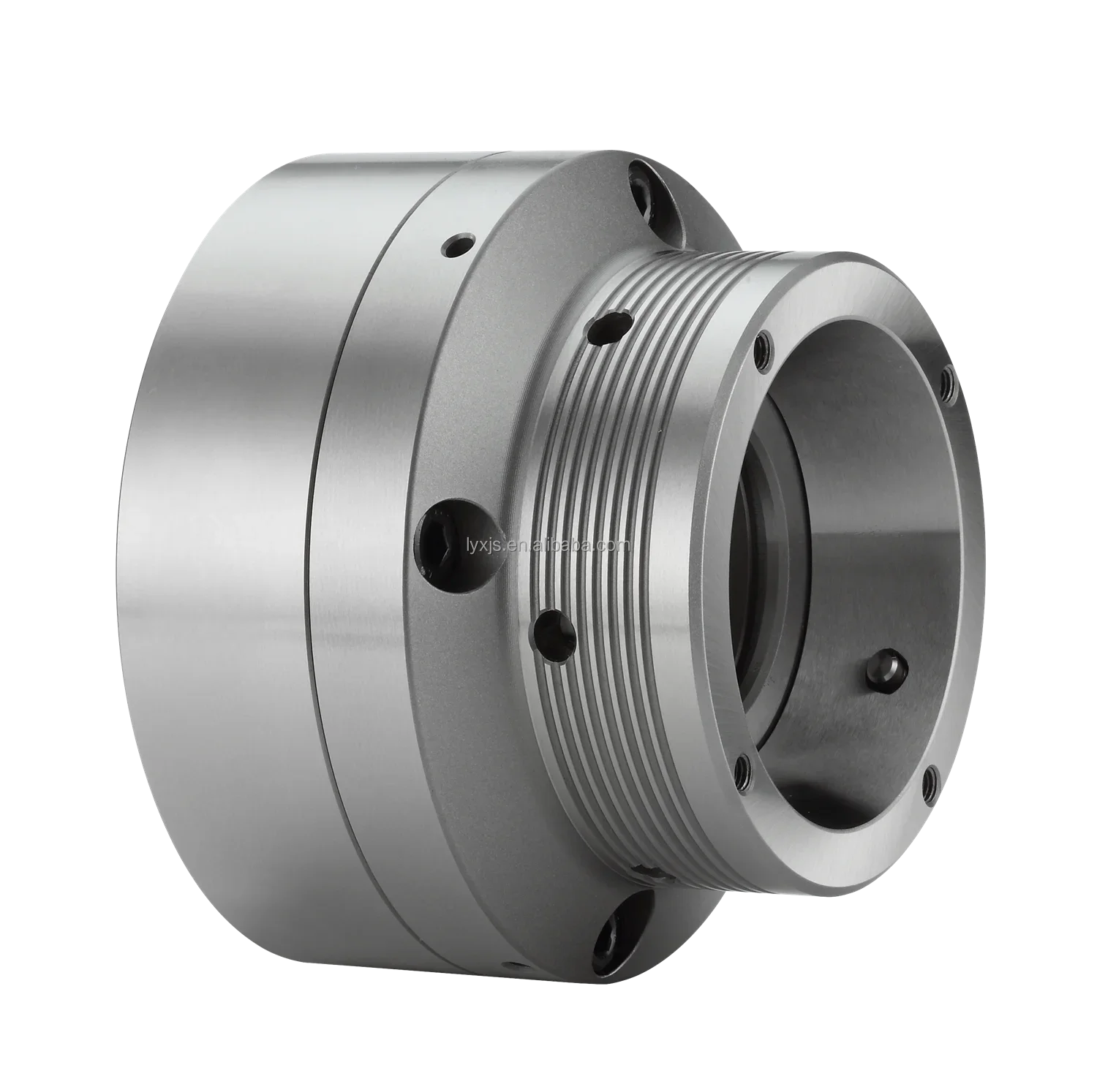 Aceite de torno de mandril de potencia hidráulica de alta velocidad para Metal con 4 mordazas, máquina CNC de 12mm, 400mm, 1 Juego de acero inoxidable