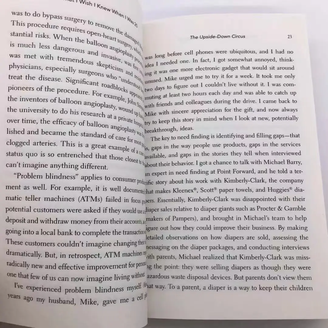 الإبداع الإنجليزي في كتب تحسين الذات الحياة ، ما أتمنى أن أعرف ، عندما كنت في العشرين