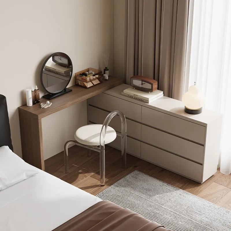 

Женский современный туалетный столик, Скандинавская мебель для макияжа, туалетный столик, роскошный женский стул для девушек Cajonera