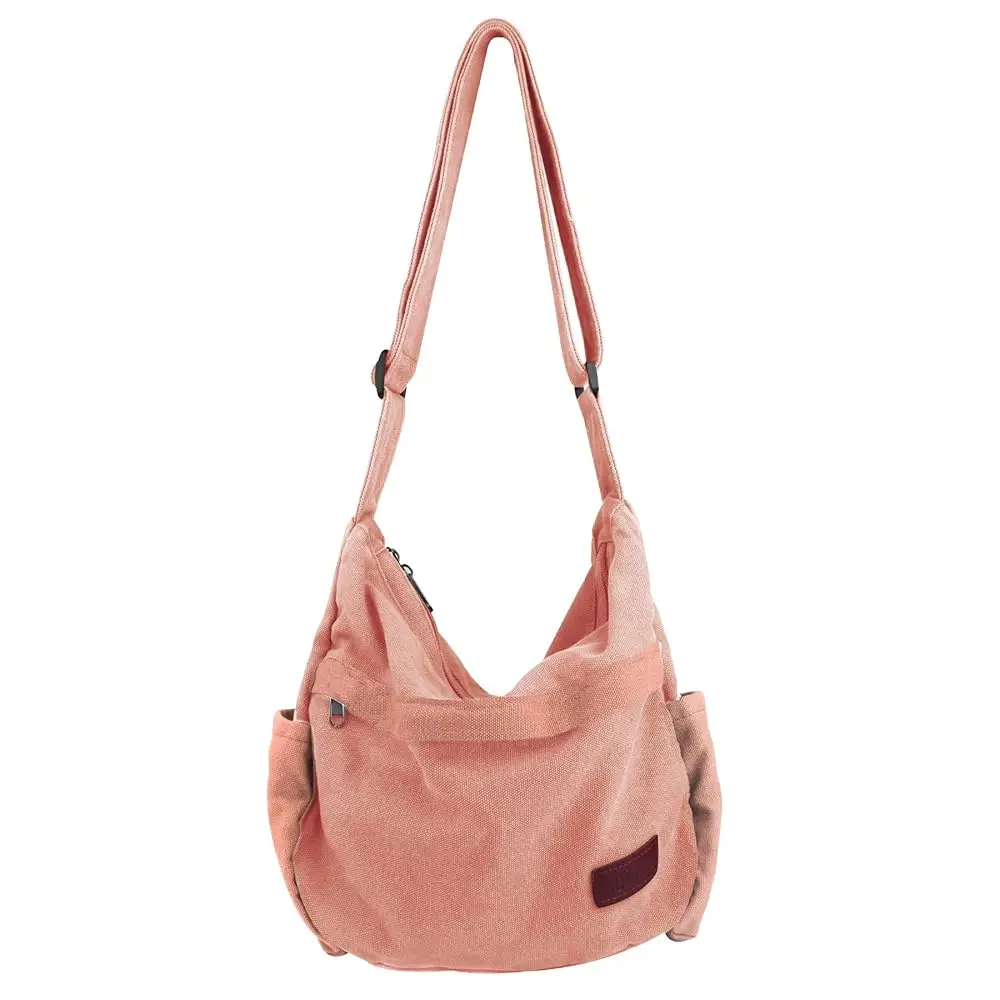 

Большая холщовая сумка-мессенджер с множеством карманов для мужчин и женщин, наплечная сумка-тоут, сумка-хобо для ноутбука