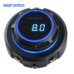 Mast Power Supply Two Model OLED Round Display Screen For Permanent Make Up Tattoo Machines Tattoo Supplies Tattoo Power Supply