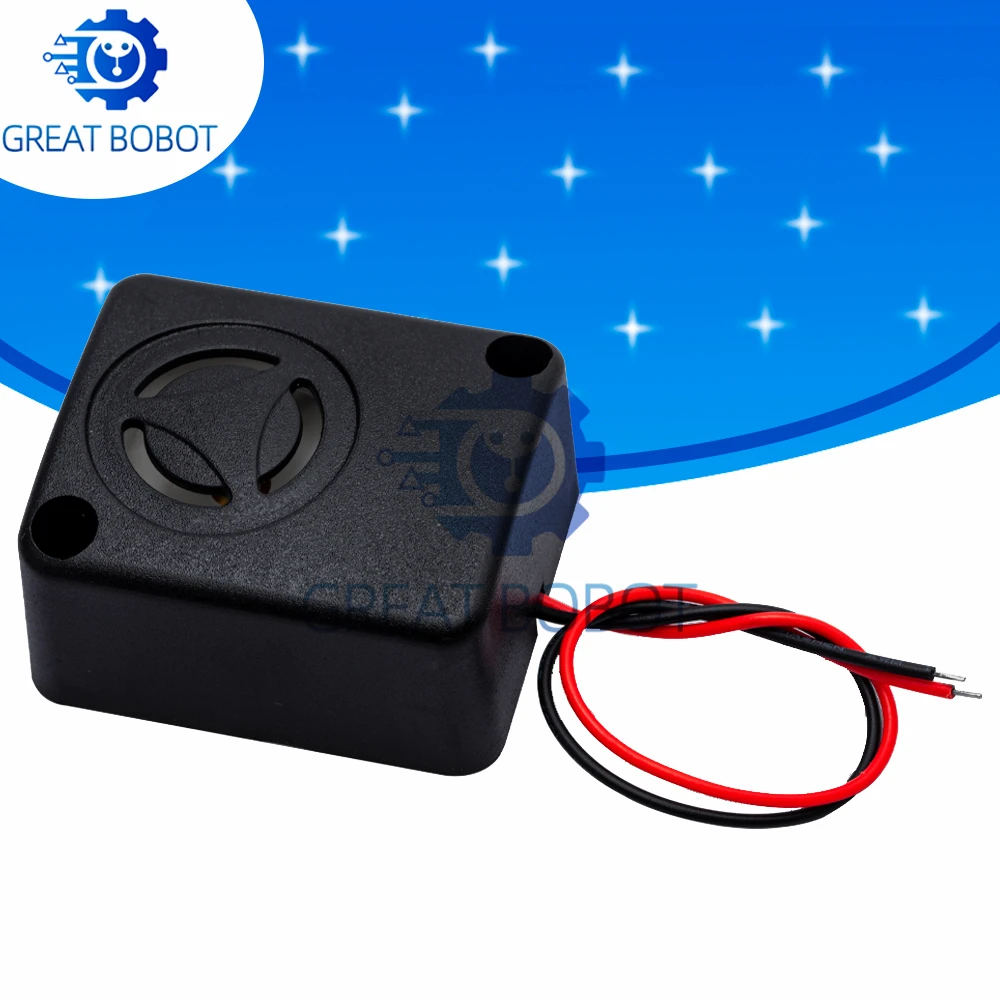 QSI-4840 Anti-Theft Alarm: 120dB Active Buzzer with 6/12/15V Compatibility – For Cars & Safe Boxes
