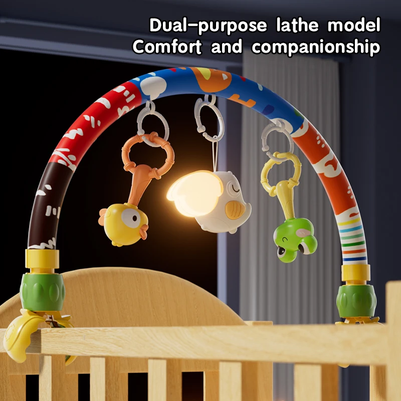 

Infant Baby Stroller Arch Toys Newborns Sensory Activity Adjustable for Bouncers and Car Safe Seat Bed Hanging Toys