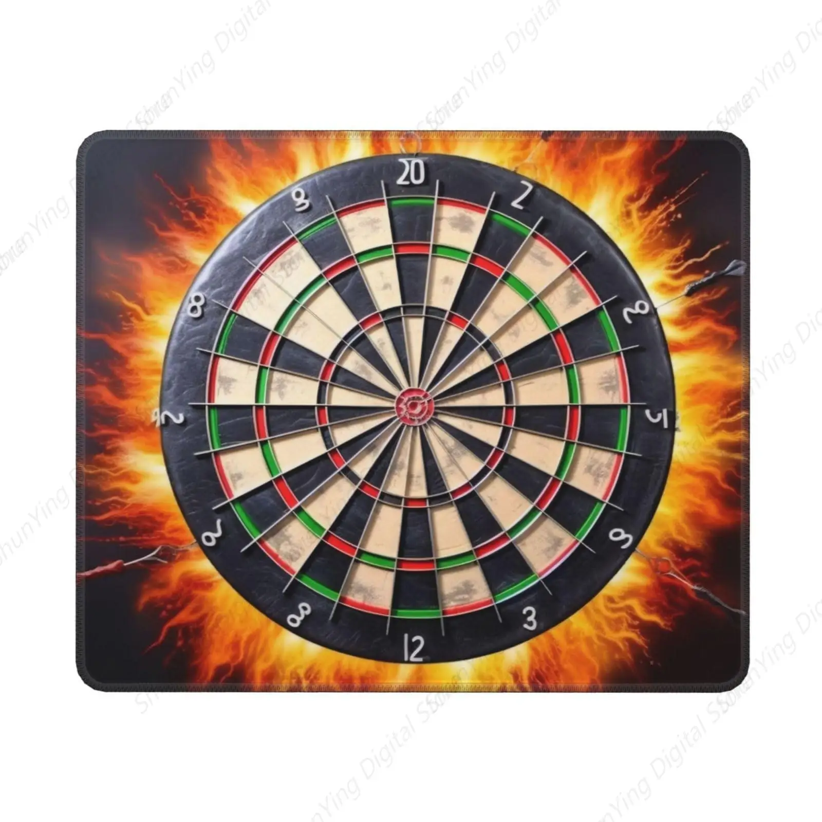 

Dart Board Printing Mouse Pad Anti Slip Rubber Personalized Mouse Pad Suitable For Gaming Office Laptops 18*22cm