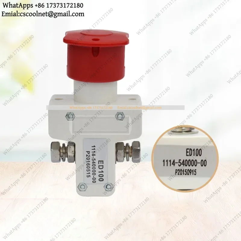 k06 Emergency Stop Switch for Electric Pallet Trucks ED100 Compatible 1114-540000-00 Replacement Part