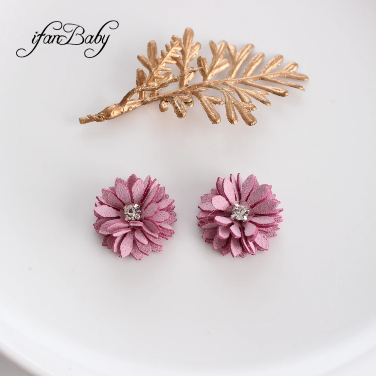 2.5CM Mini Flowers For DIY Wreath Headdress Clip Accessories Wedding Decorations Artificial MICROFIBER Hair Flowers