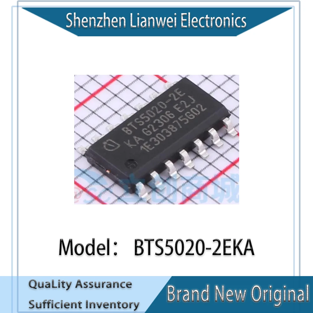 

100% New Original BTS5020-2E BTS5020-2EKA IC Chipset SOP-14