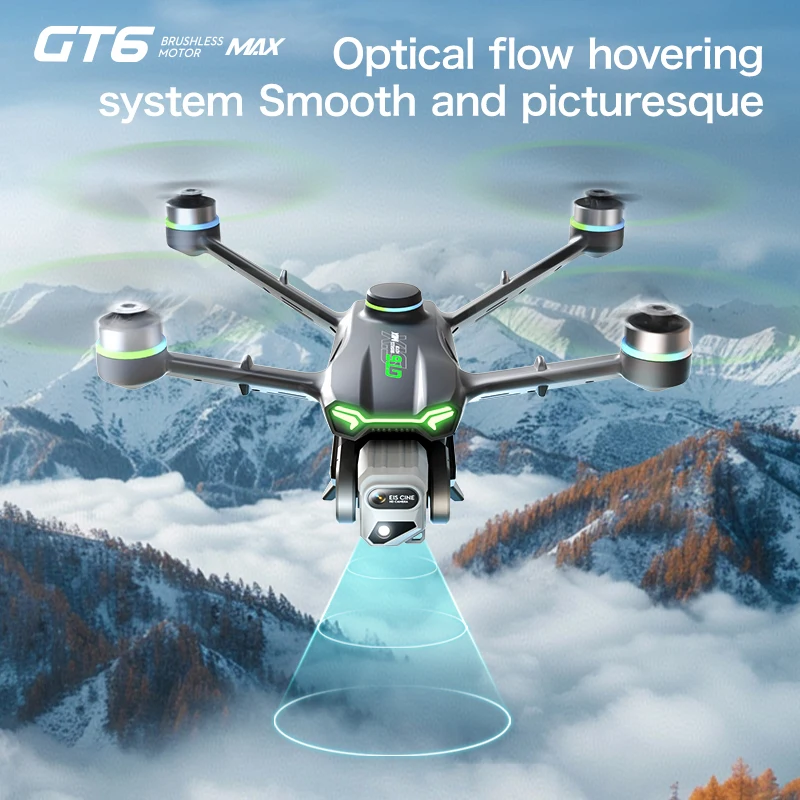 

GTR6 Edward 5G optical flow GPS folding drone with WIFI transmission professional aerial camera medium-sized with servo gimbal
