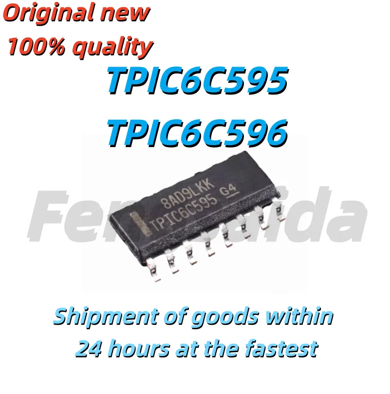 (10 Pieces) 100% 새로운 TPIC6C595 TPIC6C595DRG4 6C959 TPIC6C596 TPIC6C596DR 6C596 sop-16 칩셋