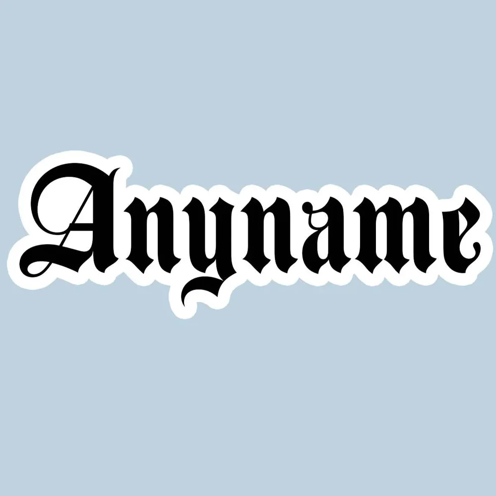 1 قطعة ملصق رائع مخصص-ملحق اسم شخصي |   هدية فريدة من نوعها محفورة بالليزر للمراهقين للاستخدام اليومي