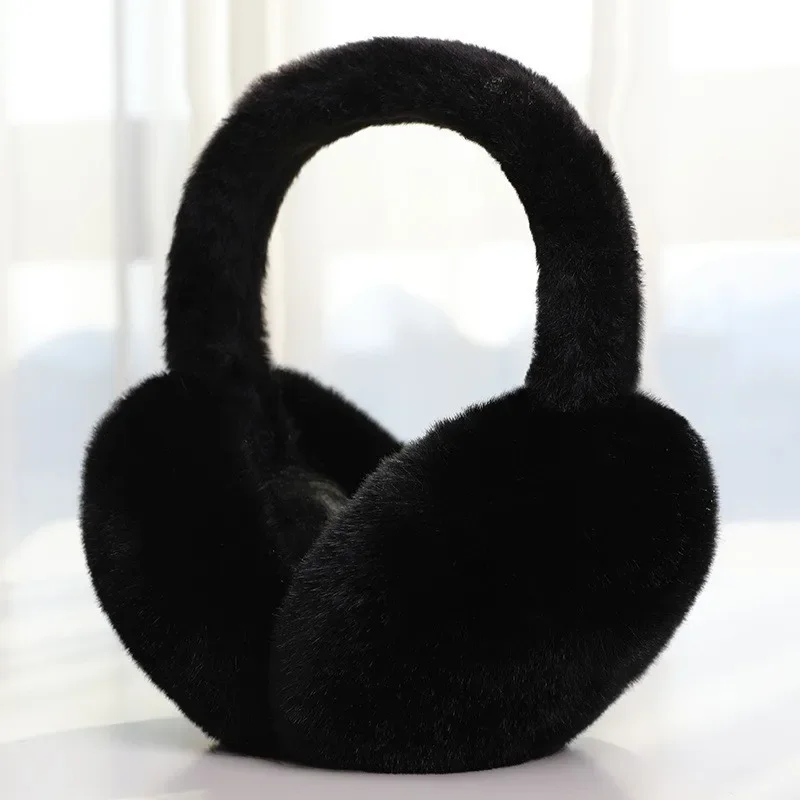 

New Winter Earmuffs Warm Ear Covers Winter Windproof and Frostproof Thickened Imitation Rabbit Sable Plush Ear Warmth earmuffs