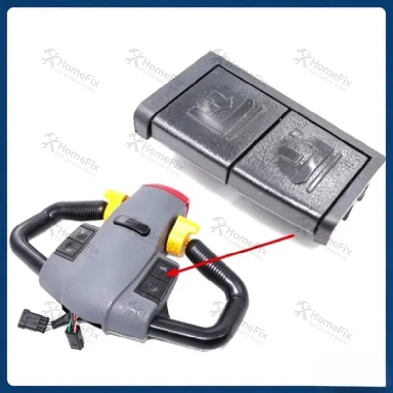 Electric Stacker Lifting Lowering Microswitch, Forklift Up Down Button Switch for Electric Pallet Stacker