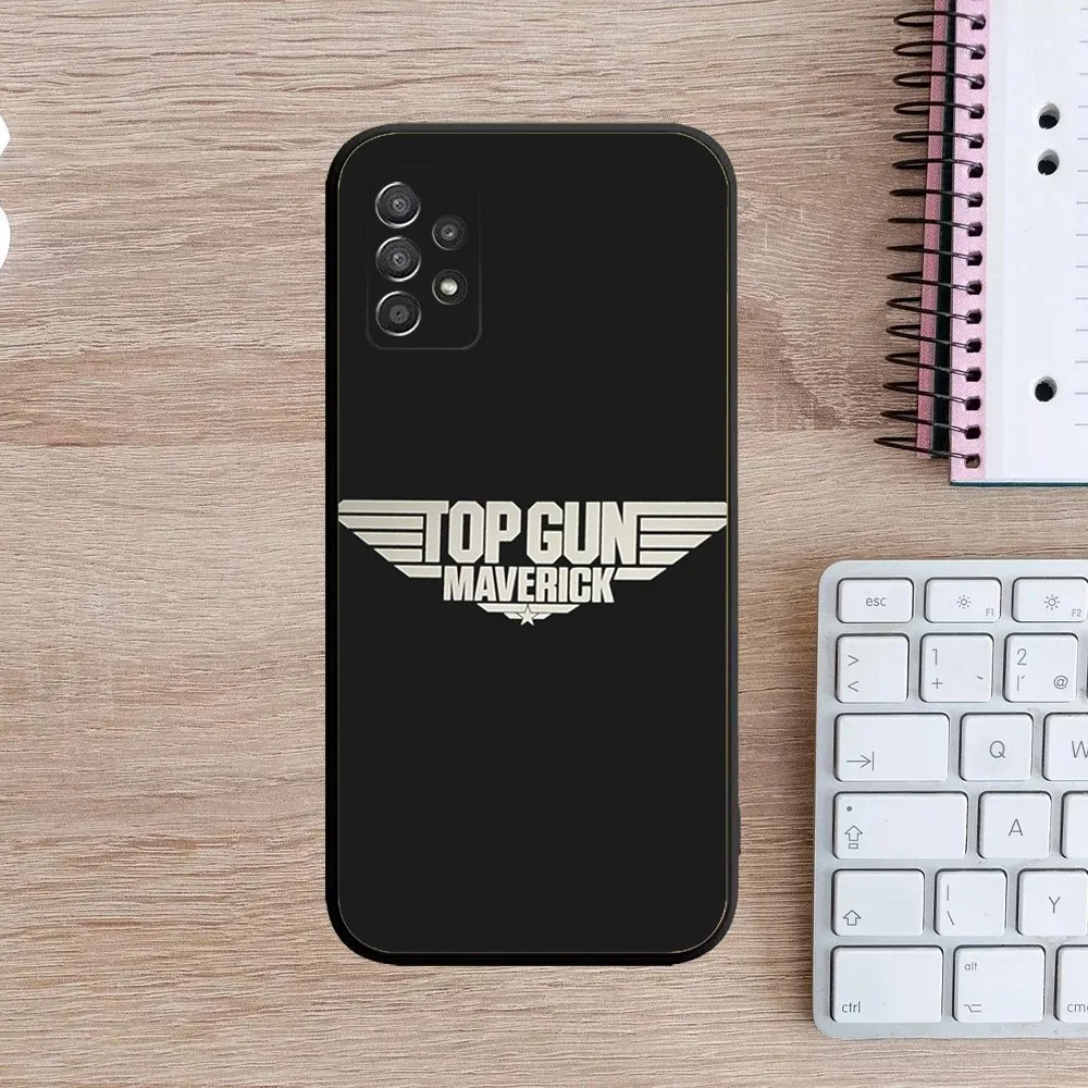 Top-Gun Tom C-Cruise Phone Case For Samsung Galaxy A13,A21s,A22,A31,A32,A52,A53,A71,A80,A91 Soft Black Cover