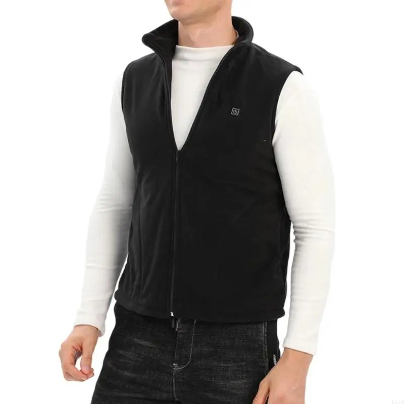   Rechargeable Heating Vest Adjust Temperature Water Resistant For Cold Weather