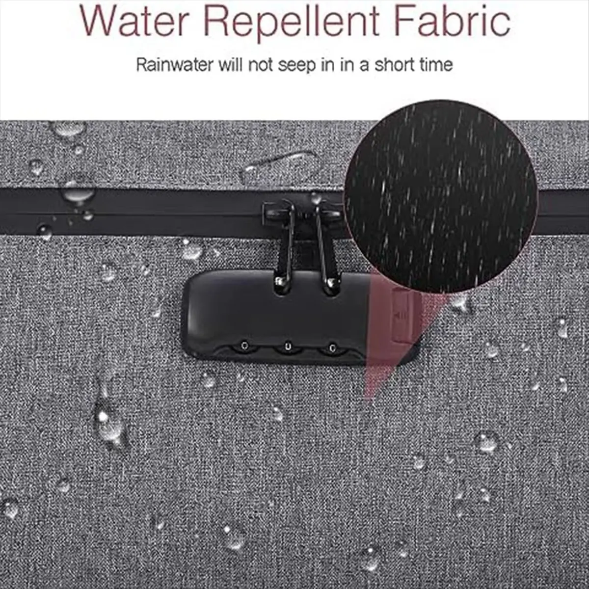 Borsa per soldi ABQR con serratura, borsa per contanti con serratura, borsa per banca impermeabile con cerniera e serratura per contanti, telefono cellulare A