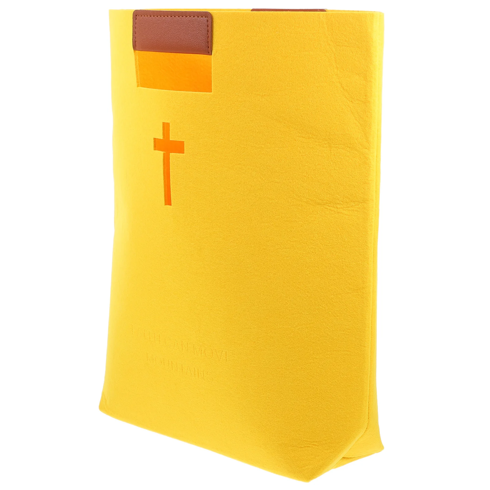 Large Bible Tote Bag Felt Organizer Study Pouch Multi-Function Storage Travel Gift Bible Bag Church Study Pouch