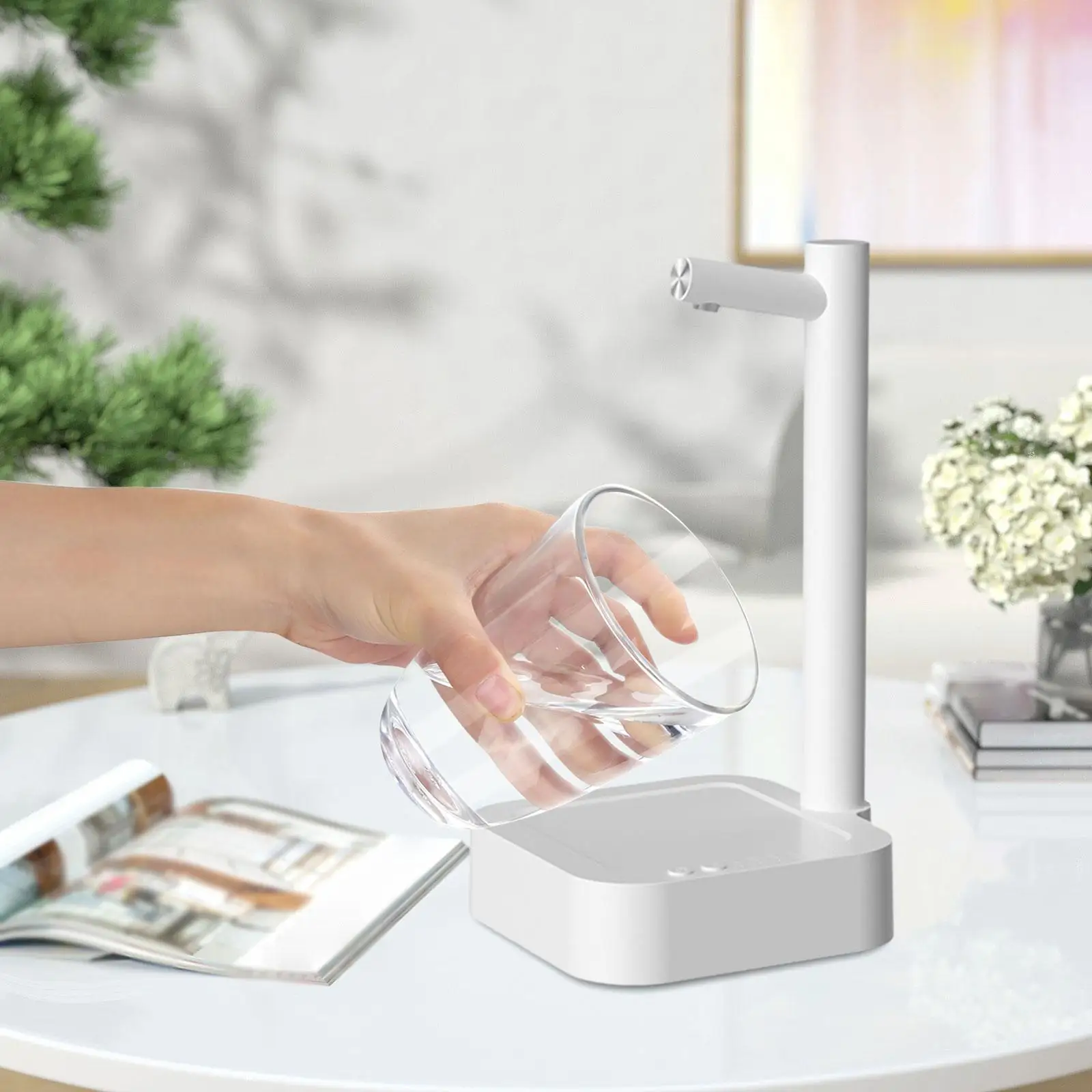 Desktop-Spender Smart abnehmbare automatische Arbeits platte Multifunktions abnehmbare Wasserpumpe für Camping Büro Home Indoor-Reisen