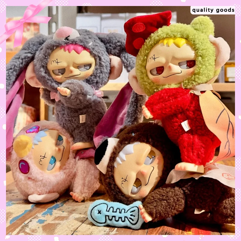 

Подлинная в наличии Pitenaught Trick-or-treaters Series SJDPlush Surprise Blind Box Фигурки для девочек и детей подарок на день рождения в стиле каваи