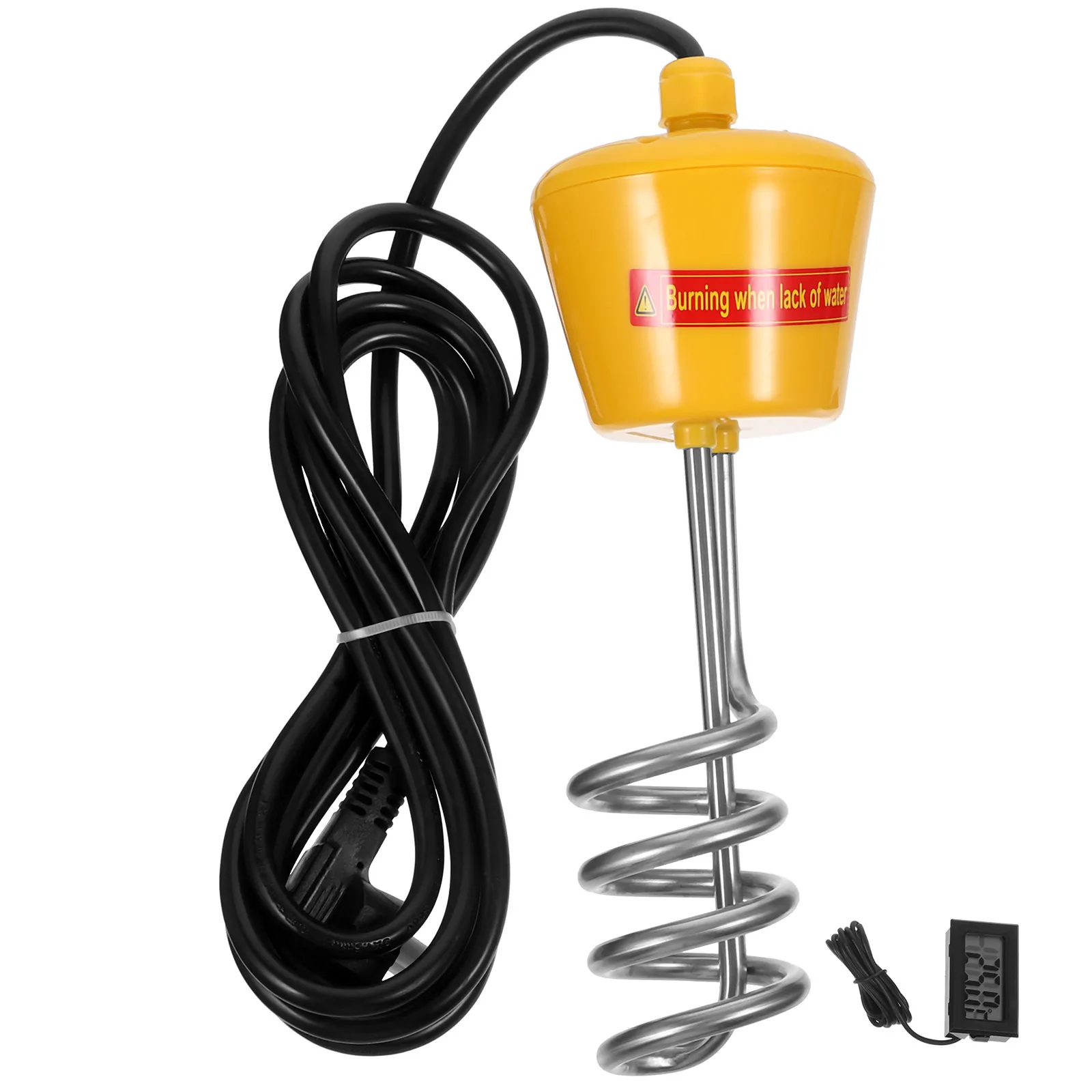 

3000W Professional Heating Rod Bathtub Water Heater Inflatable Pool Floating Thermometer Safe Reliable Durable