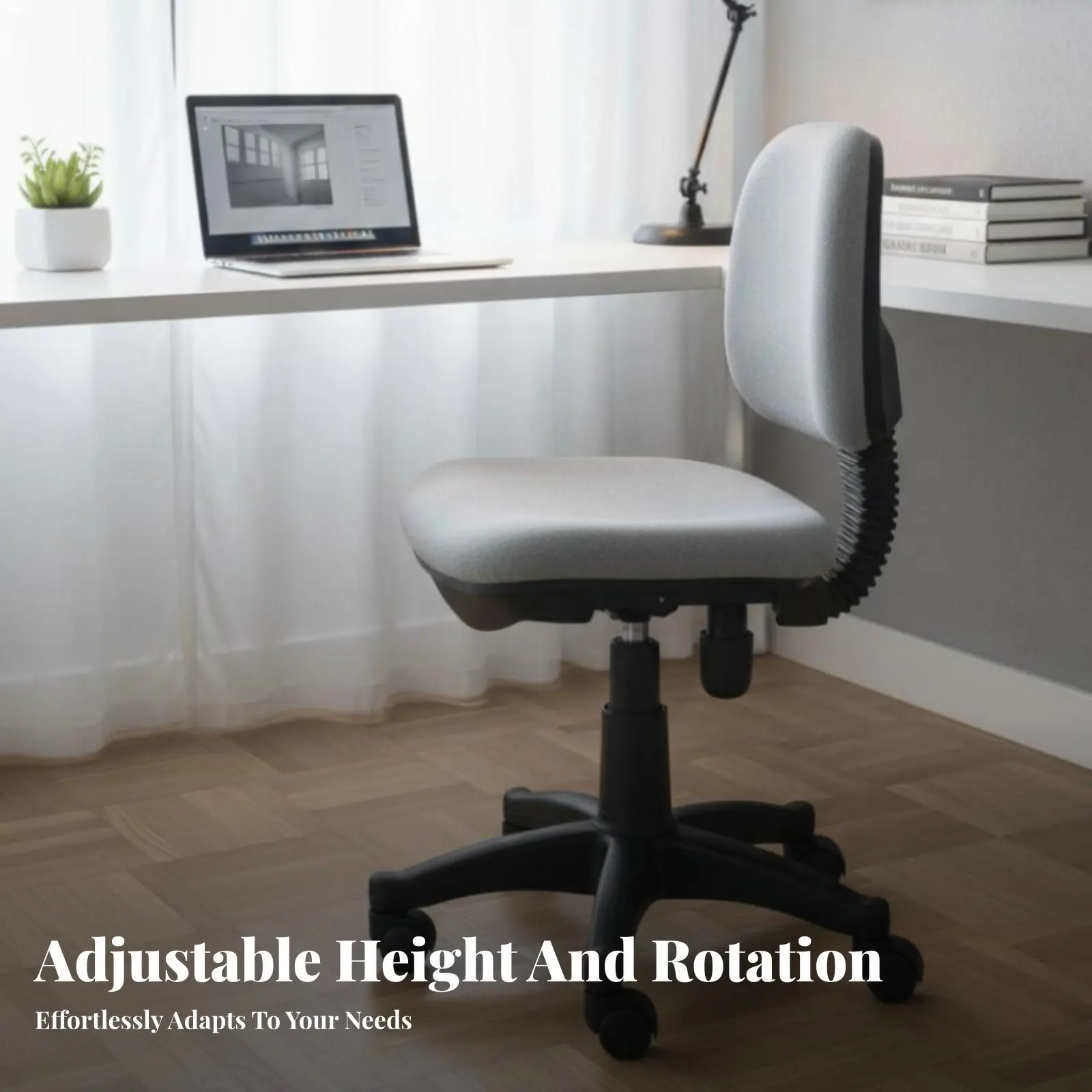 

Мягкое вращающееся кресло на колесиках с регулировкой высоты, офисная мебель, простая сборка, для домашнего использования, для женщин