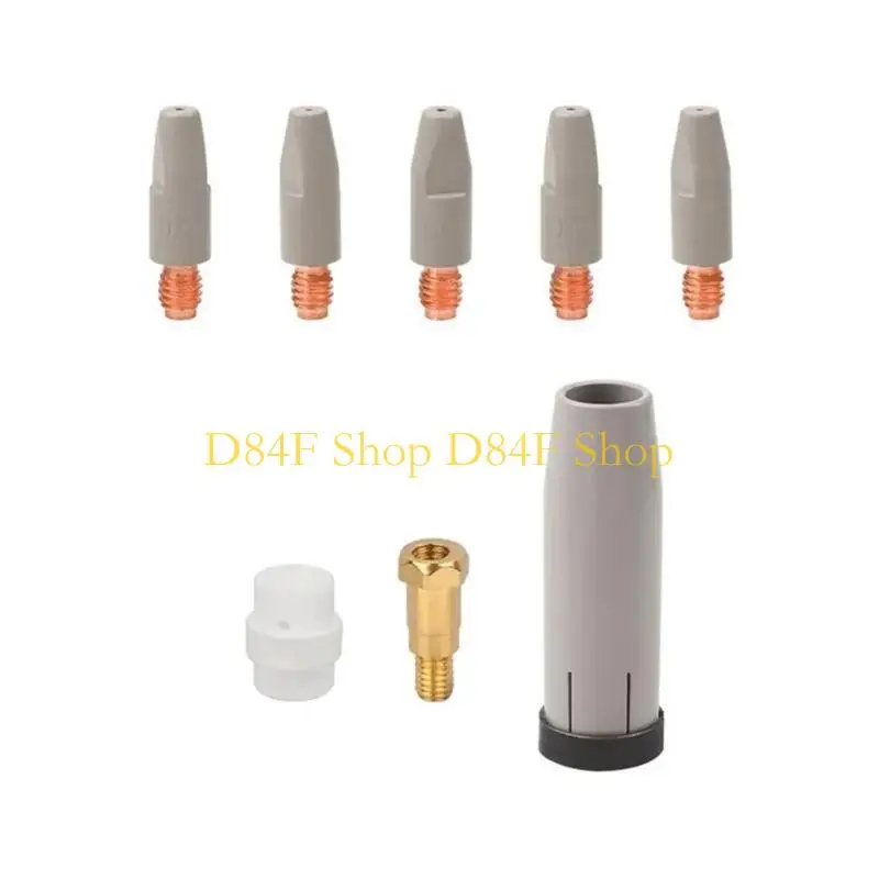 

D84F 8pcs Conductive Tips Automotive Welding Supplies for 36KD Welding Equipment Precisions Crafted for Industrial Application