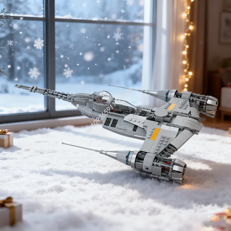 

719pcs MOC The Mandalorian Din Djarin S N 1 Star Model Building Blocks Christmas Gift Architecture Toy DIY Creative Brick Kids