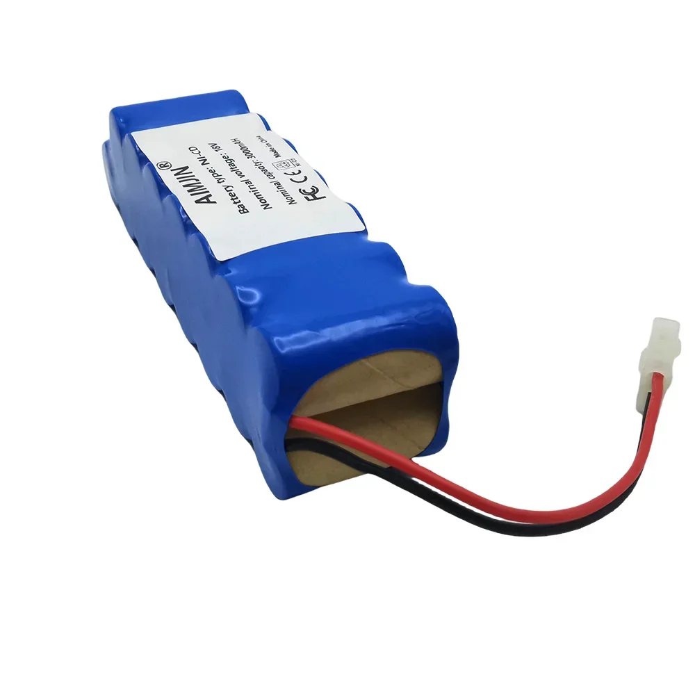 18V Battery Pack 3000mAh Original Ni-cd Rechargeable Vacuum Cleaner Replacement Batteries for Rowenta RH8771 for Tefal Cyclone