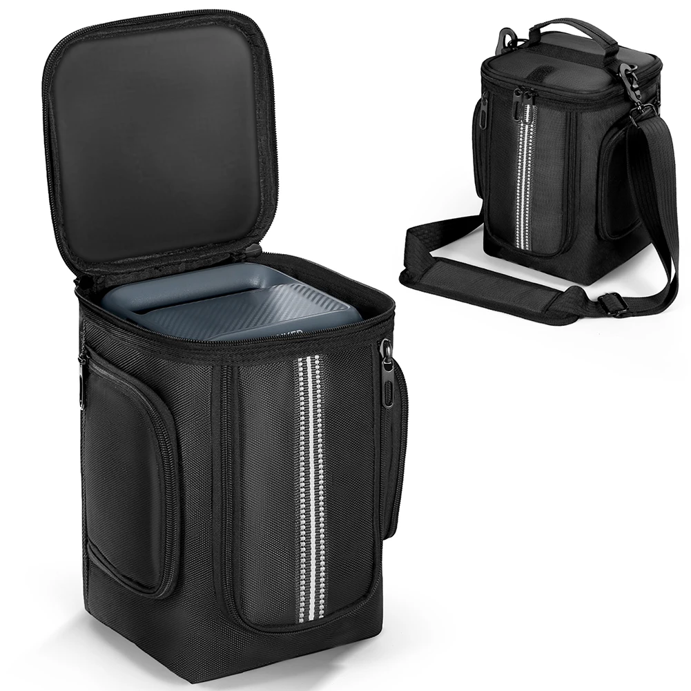 

Carrying Case for Anker C300/C300 DC Portable Power Station Protective Case Organizer Bag Anti-drop with Shoulder Strap & Handle