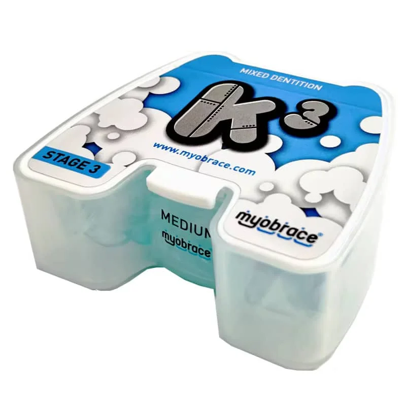 

MRC Orthodontic Myobrace K3 for Ages 6-12 Kids Dental Teeth Appliance K3 Medium and Large Orthodontic, Off-the-shelf