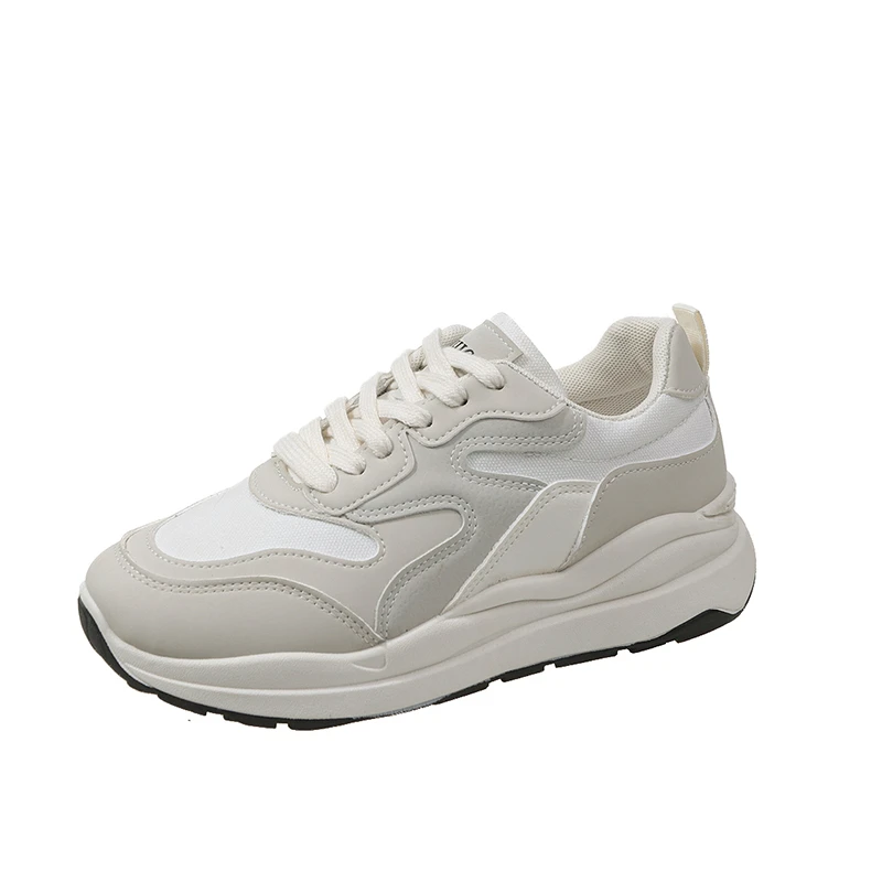 2026 Spring Autumn New Women Fashion Vulcanize Platform Casual Sneakers Mesh Breathable Running Walking Shoes Chunky Sports Shoe