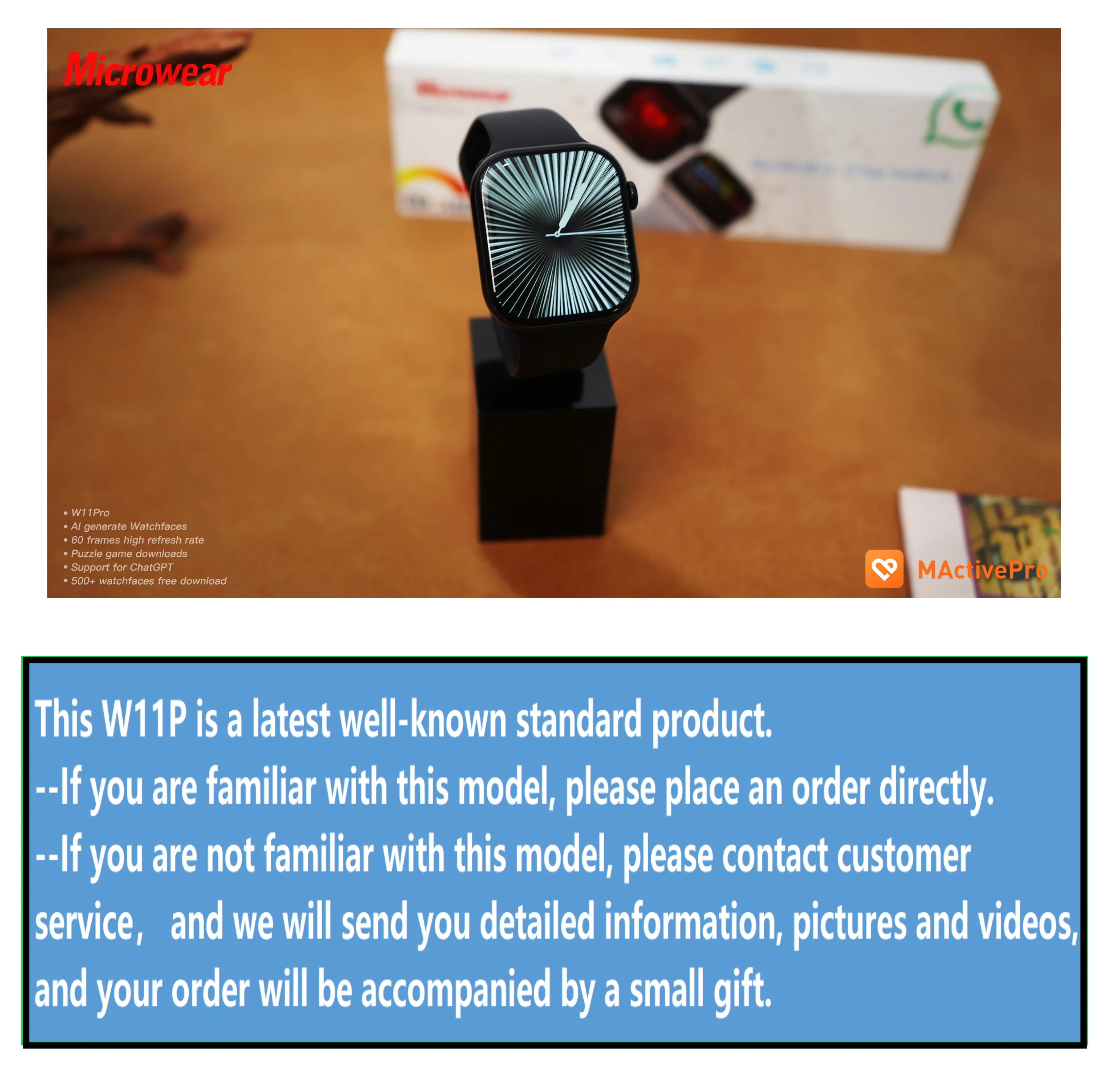 ساعة Microwear 11pro W11 Pro Watch11 11X الذكية 10 11 شاشة Amoled مقاومة للسباحة W11p ترقية W10 Pro ساعة ذكية للرجال والنساء