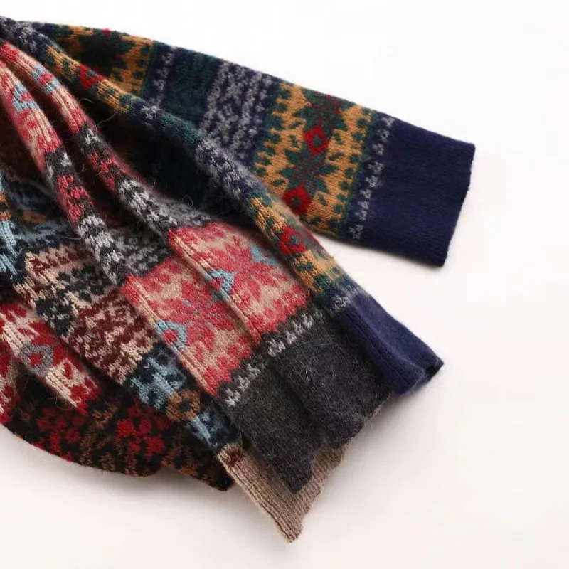 New Winter Rabbit Hair Blend Leg Warmers Over Knee Socks, Japanese Style Yoga Dance Boot Cuffs for Women, Outdoor Fashion​